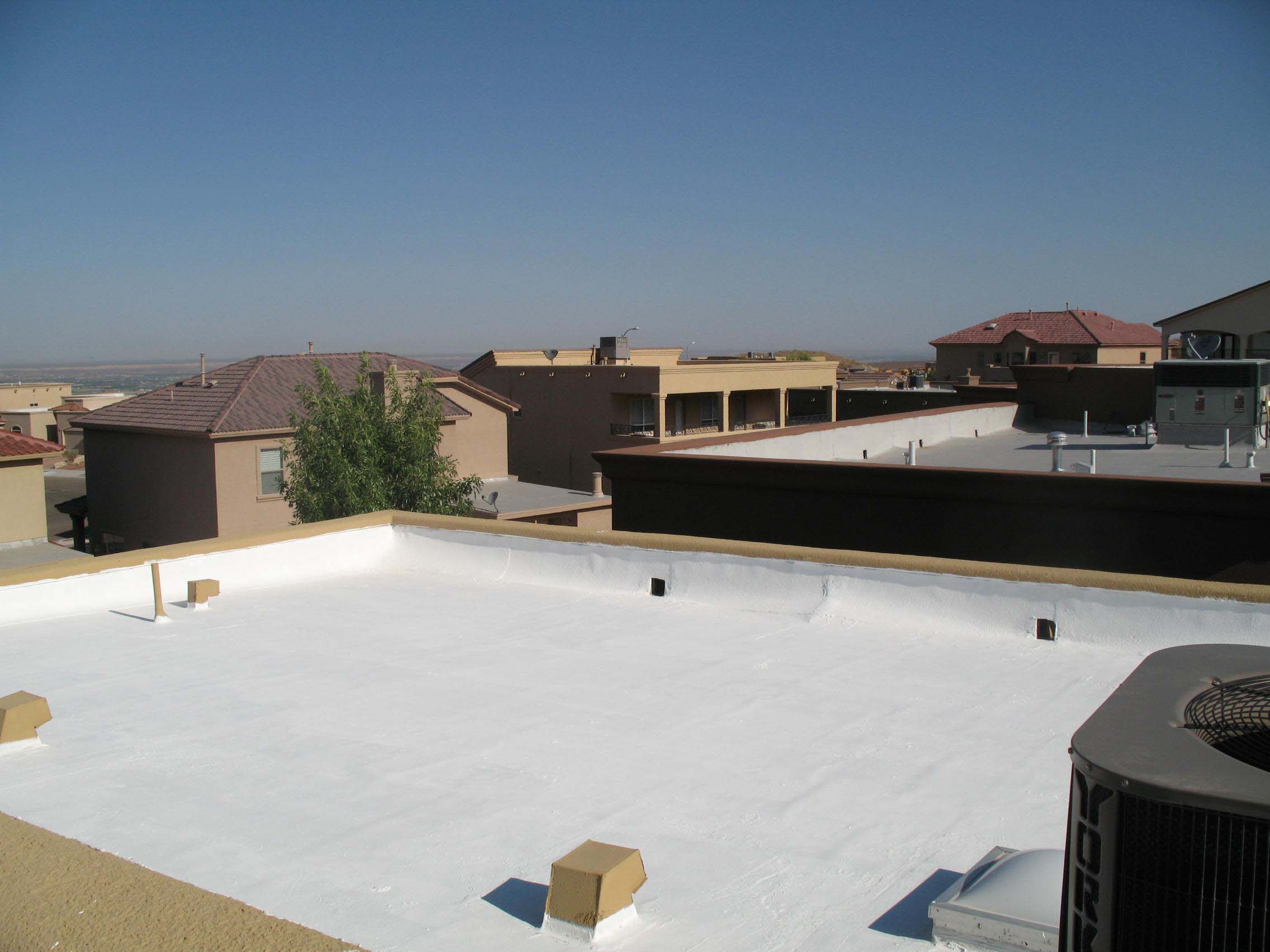Finished roof roof sealing