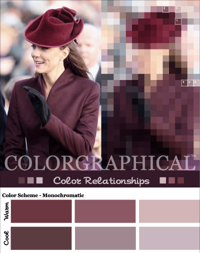 The Color Blog Colorgraphical Kate Plum Button