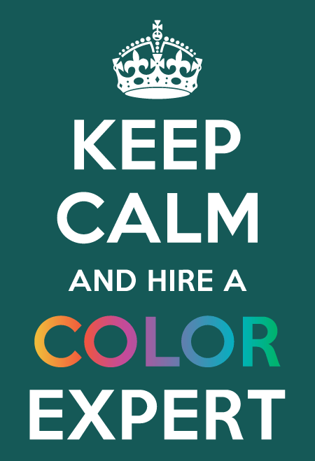 KEEP CALM HIRE COLOR EXPERT