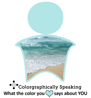 My favorite color is aqua meaning