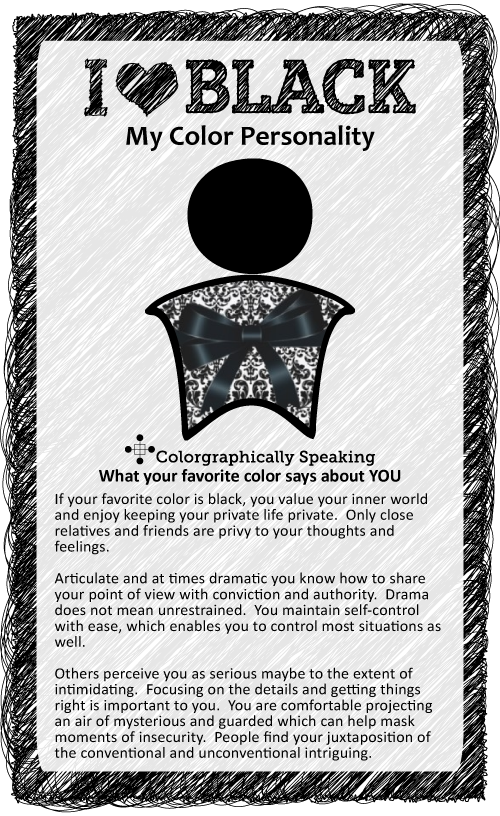 My Favorite Color is Black Meaning My Favorite Color is Black Meaning