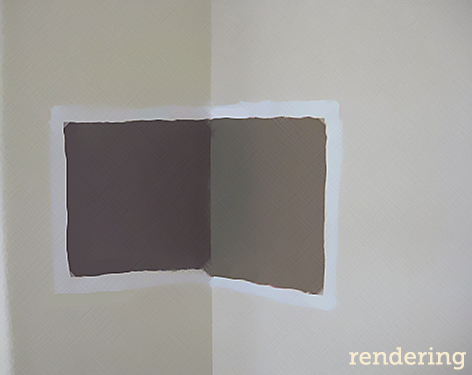 No white borders on color samples!