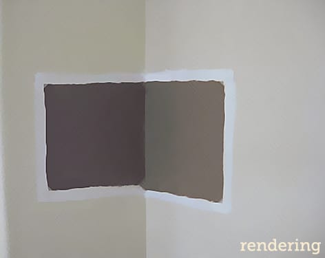 No white borders on color samples!