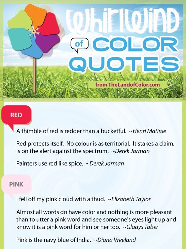 Color Quotes Infographic