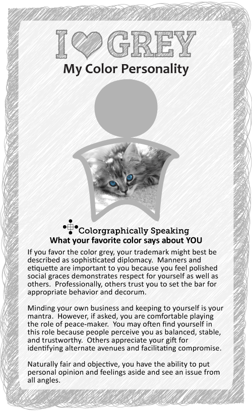 My Favorite Color is Grey-Gray Meaning