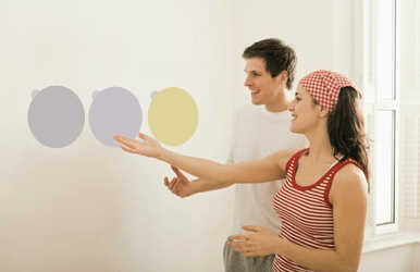 The Color Blog do not sample on the wall