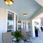Haint Blue Porch Ceiling