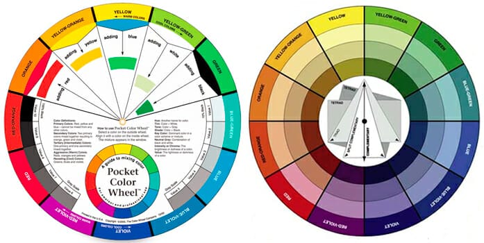 How to Fix a Bad Beige Color Scheme asic-Color-Wheel-Front-and-Back