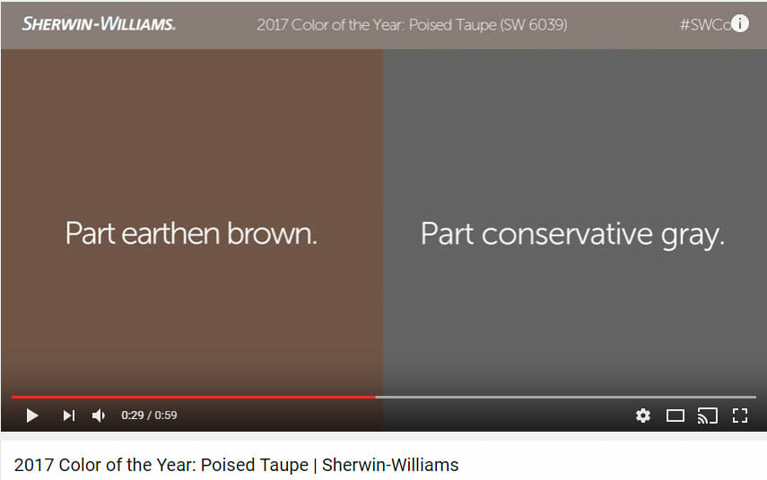 Sherwin Williams Poised Taupe