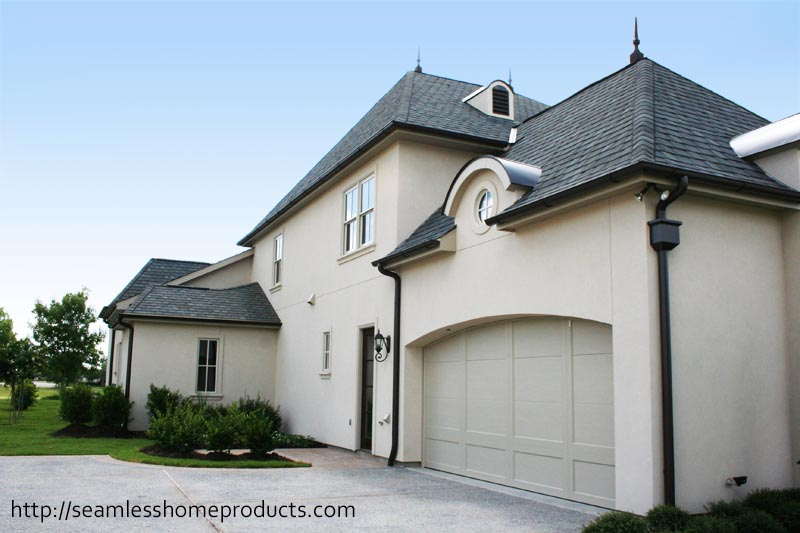 Black Gutter and Downspout colors