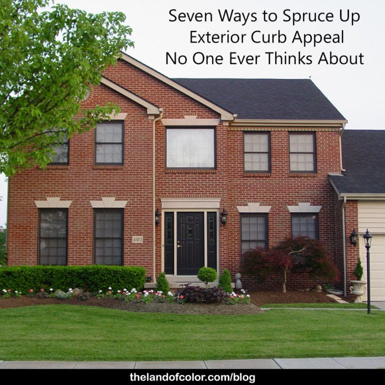 Seven Ways to Spruce Up Your Exterior Curb Appeal No One Ever Thinks About
