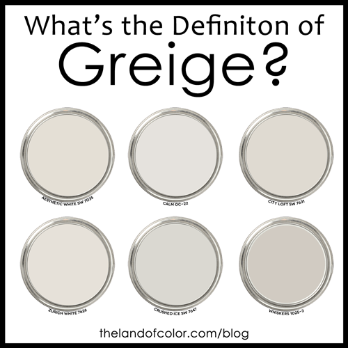 What's the Definition of Greige