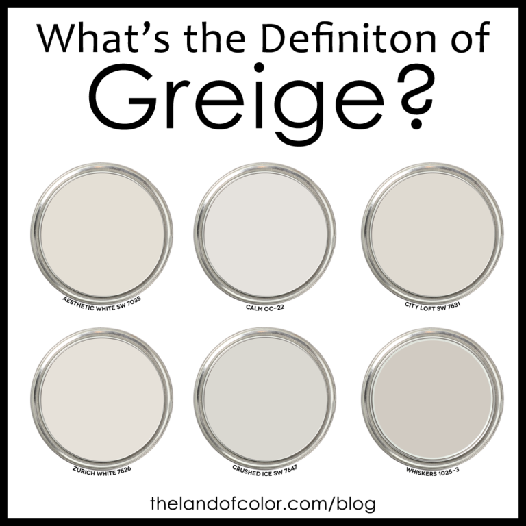 How to find the perfect greige.