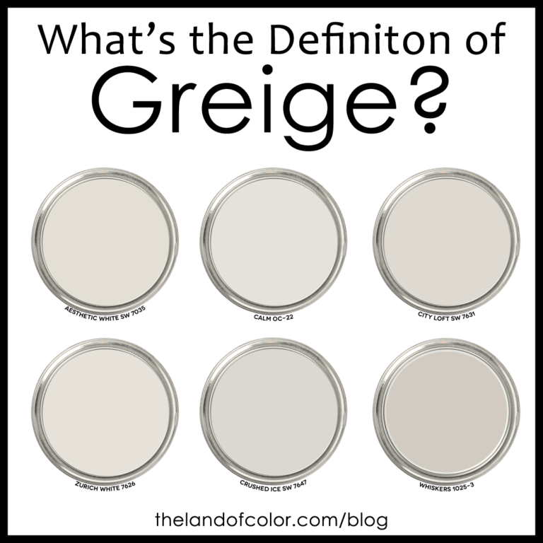 How to find the perfect greige.