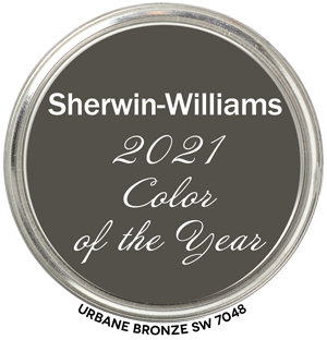Paint Blob Urbane Bronze SW 7048 COTY