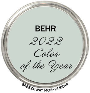 Paint Blob Breezeway MQ321 BEHR COTY