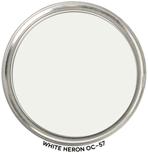 Paint Blob White Heron OC 57