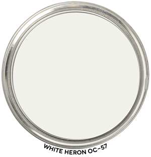 Paint Blob White Heron OC 57