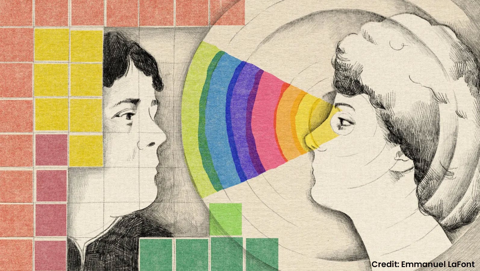 Women Left Out Color