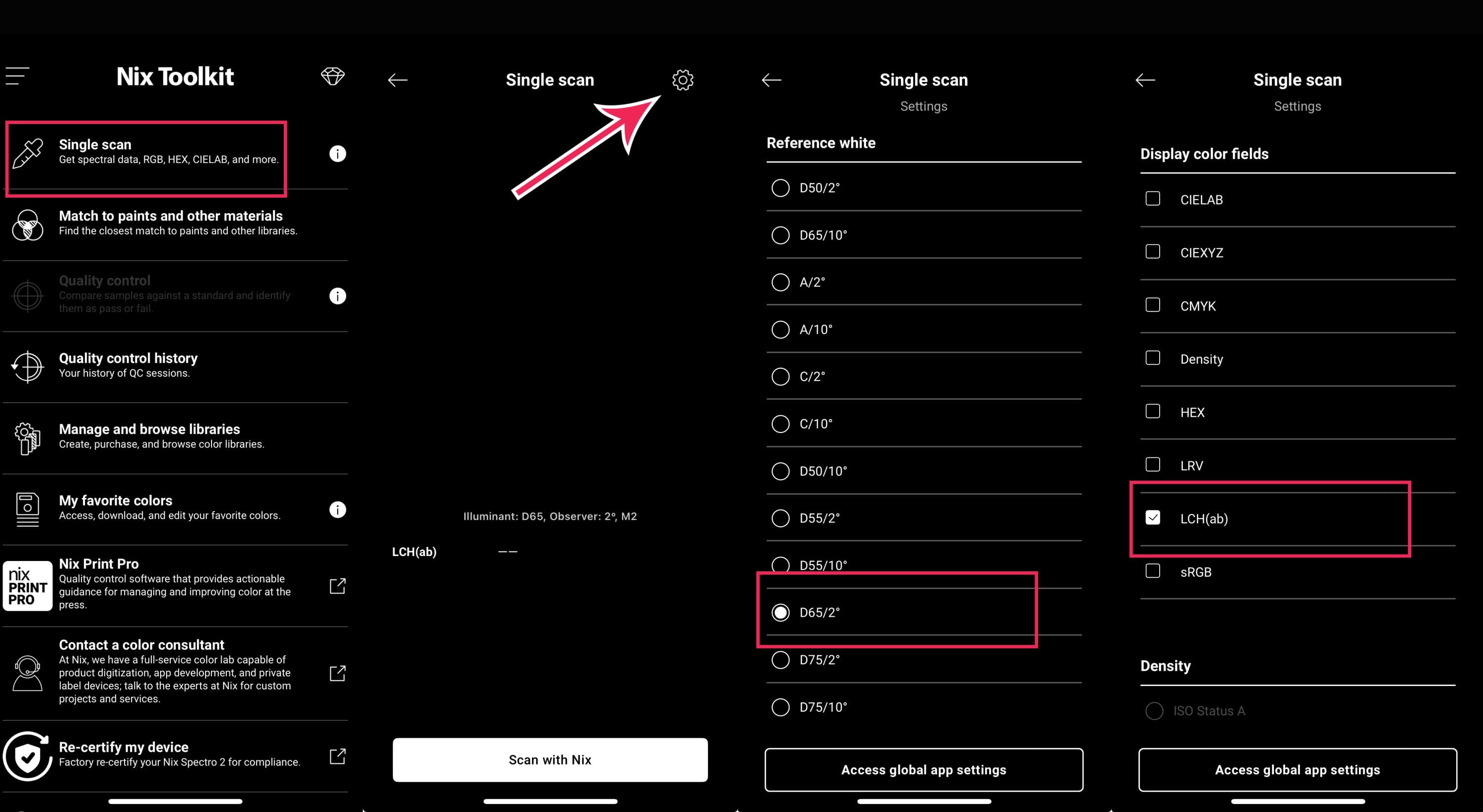 Settings for Nix 